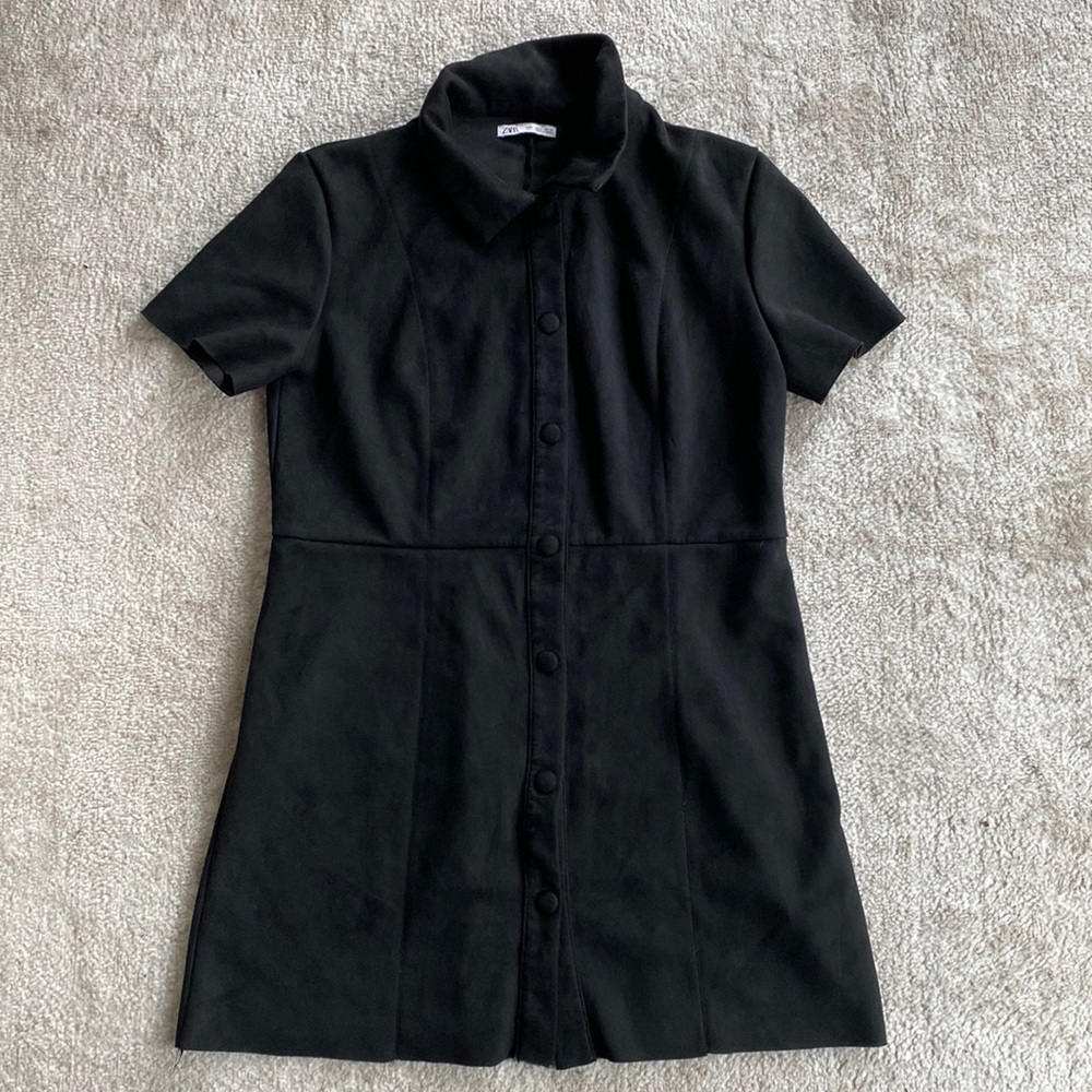 Zara suede dress